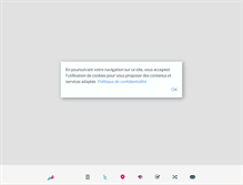 Tablet Screenshot of mission-locale.be